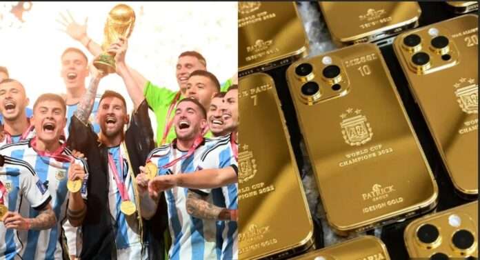 Messi orders 35 gold iPhones