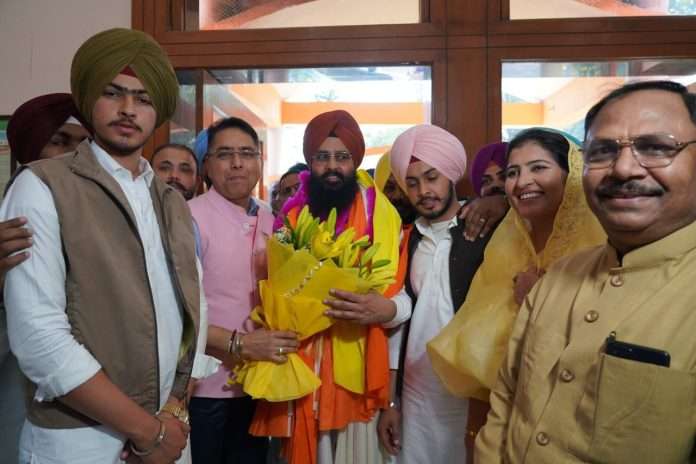 ASSUMES CHARGE AS CHAIRMAN OF PUNJAB