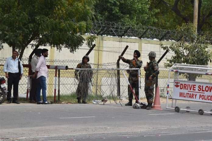 Bathinda Military Station Firing