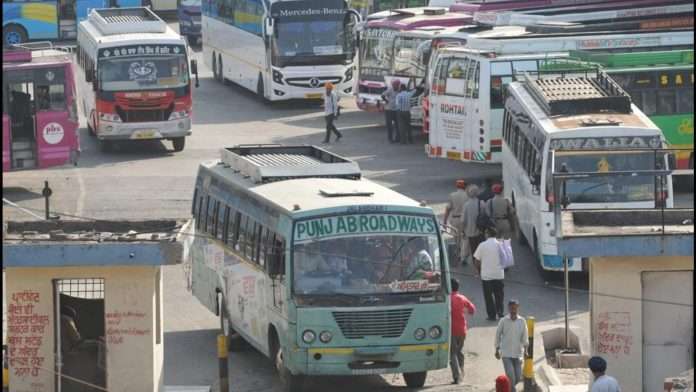 Big action due to the bus not stopping at the stand