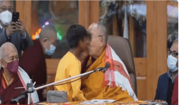 Dalai Lama Viral Video