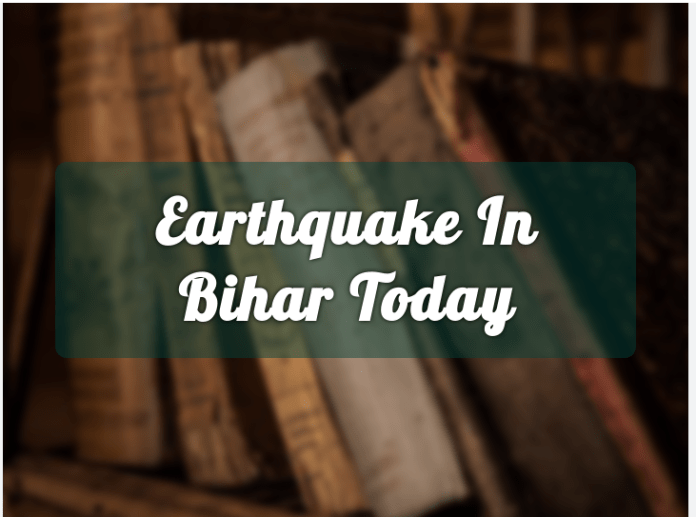 4.3 magnitude earthquake Bihar