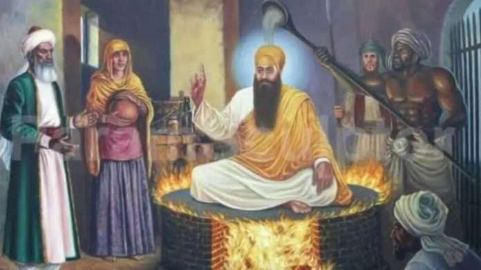 Martyrdom day of Sri Guru Arjan Dev Ji