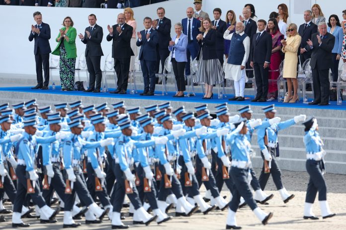 Bastille Day Parade in Paris