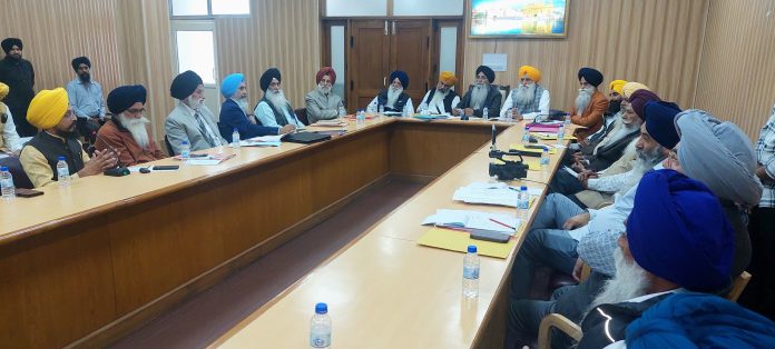SGPC Internal Committee Meeting: