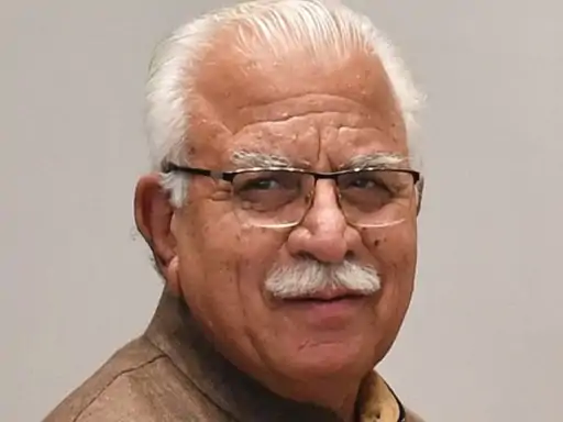 Haryana CM Manohar Lal 