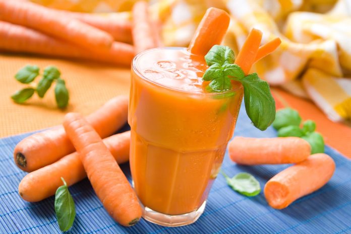 Carrot Coriander Juice