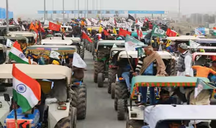 Farmers will do tractor march today