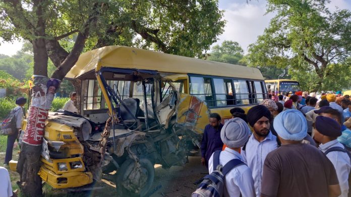 Big accident in Punjab early morning