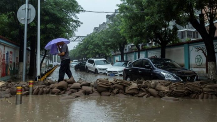 Fury of heavy rain