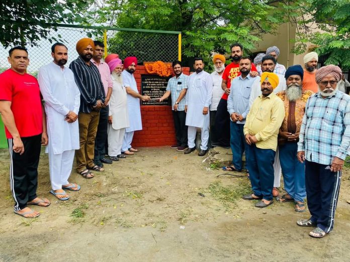 Inauguration of pond renovation