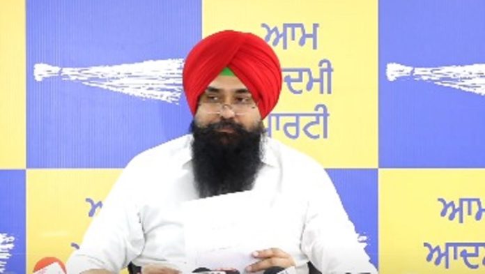 AAP MP Malwindar Singh Kang