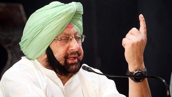 Captain Amarinder Singh broke the silence